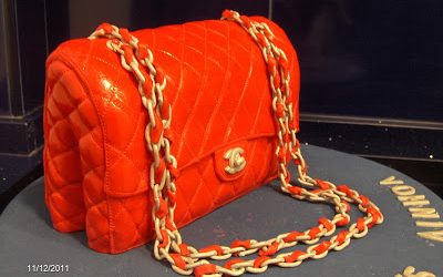 BOLSO CHANEL 2.55 ROJO…TARTA DE CHOCOLATE!!!