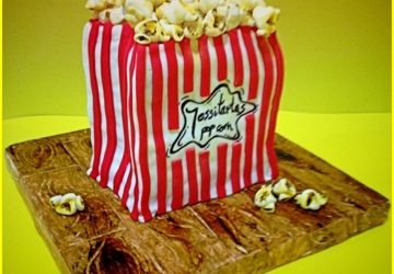 UNA DE PALOMITAS! Pop Corn Cake! Prueba felizmente superada!