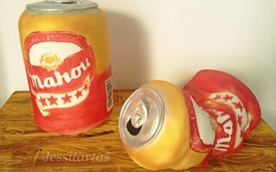 UNA MAHOU, POR FAVOR! JESSITARTA LATA DE CERVEZA